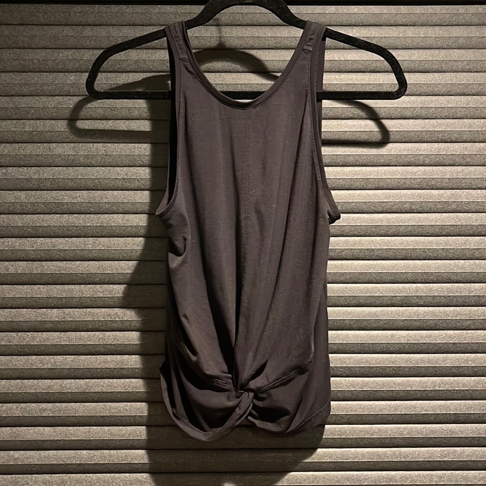 Athleta black tank top